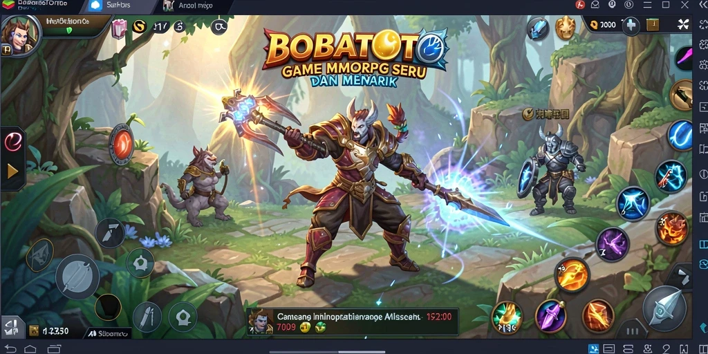 Gameplay seru di BOBATOTO dengan petualangan yang menantang.