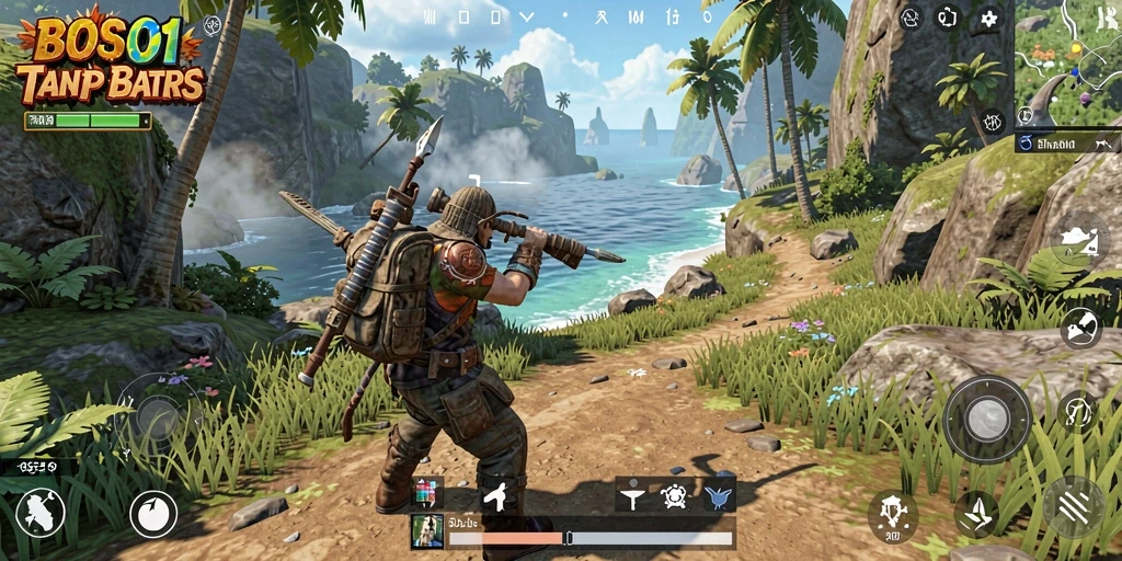 Gameplay Open World yang menakjubkan di BOS01.
