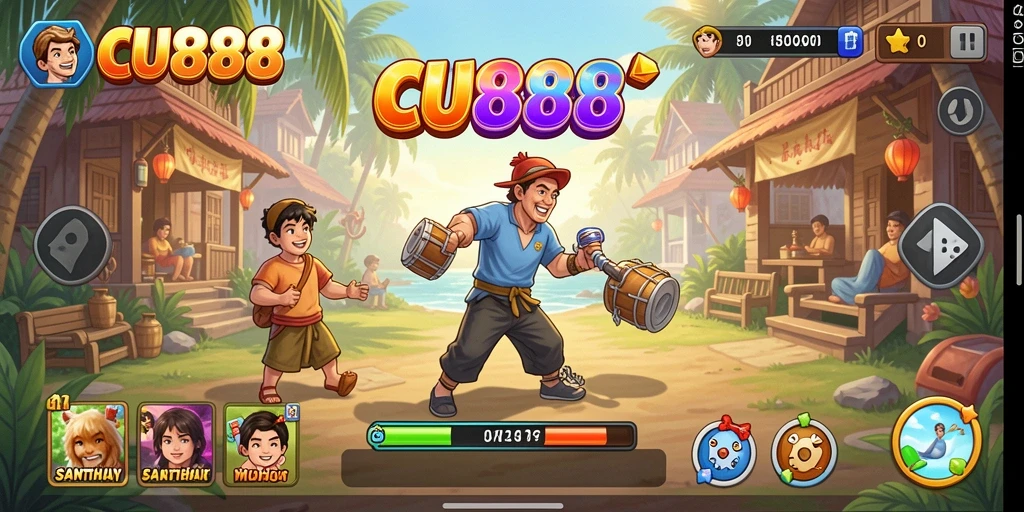 Tangkapan layar gameplay CU888 yang menarik dan menghibur.