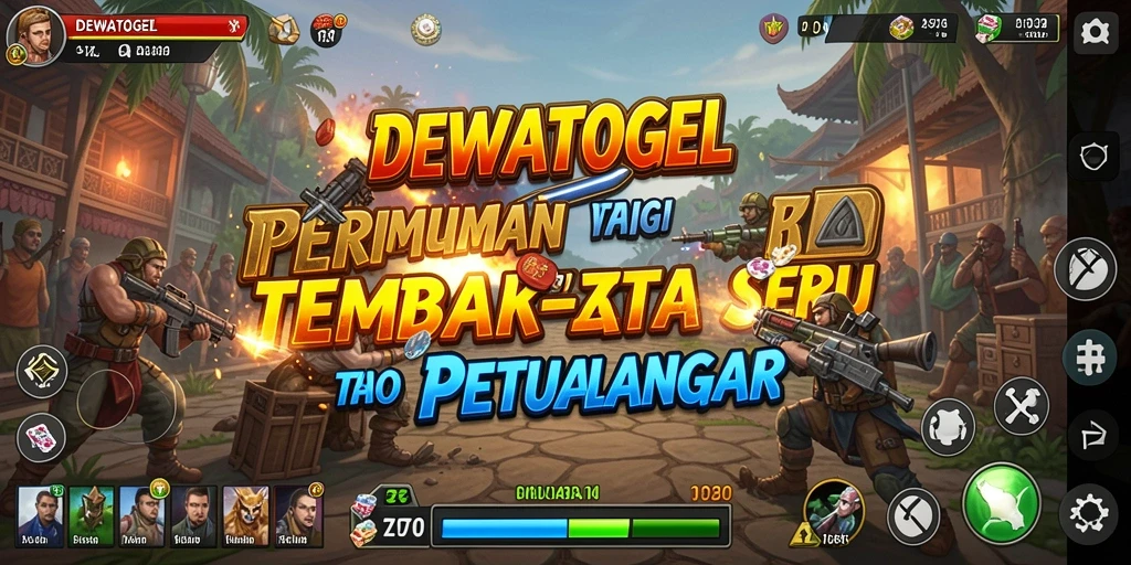 Tampilan gameplay DEWATOGEL yang mendebarkan dan penuh aksi.