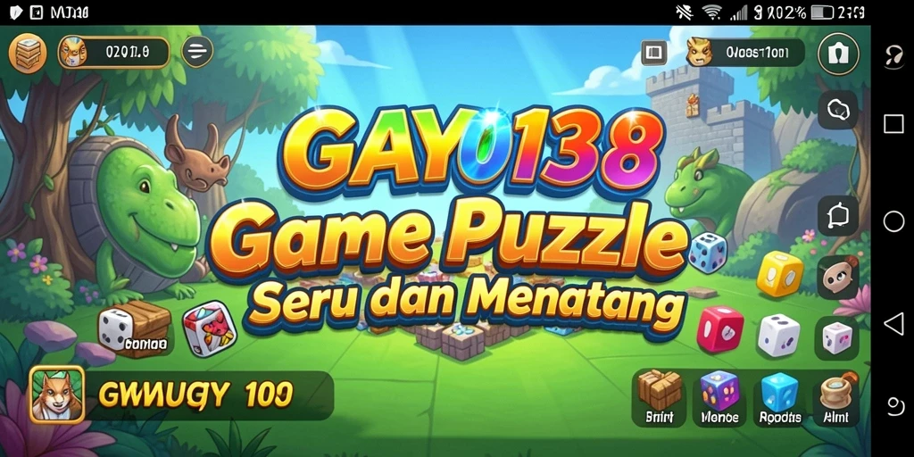Tampilan gameplay <strong>GAYO138</strong> yang menarik dengan beragam teka-teki.