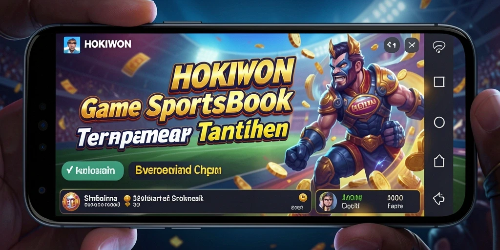 Tampilan menarik dari gameplay HOKIWON yang penuh aksi.