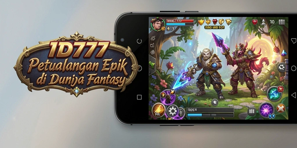 Tampilan gameplay RPG yang mengasyikkan dan menantang.