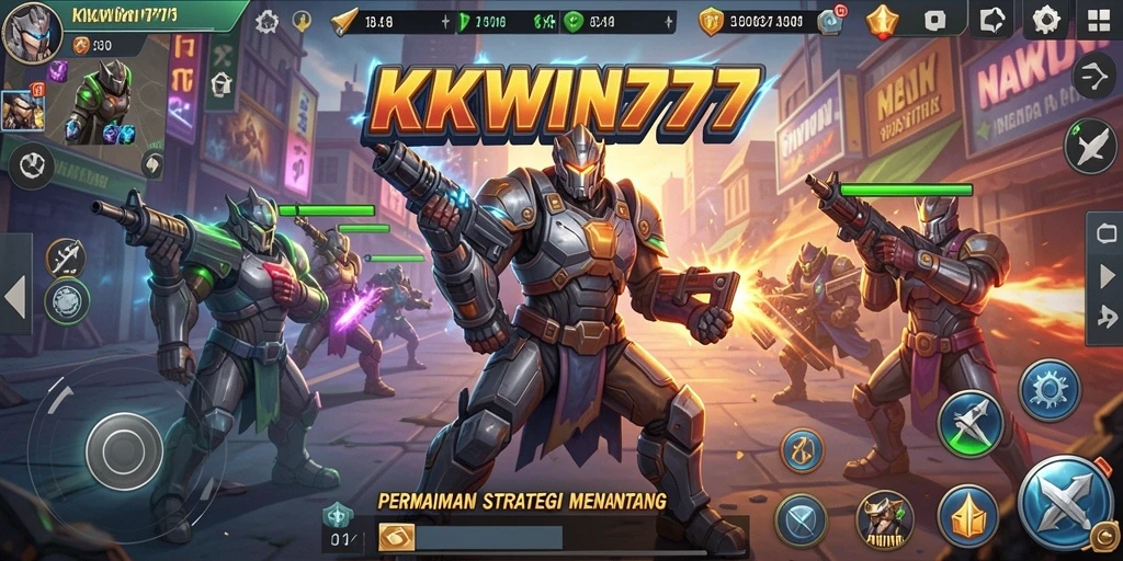 Tampilan gameplay KKWIN777 yang menarik dan penuh aksi.
