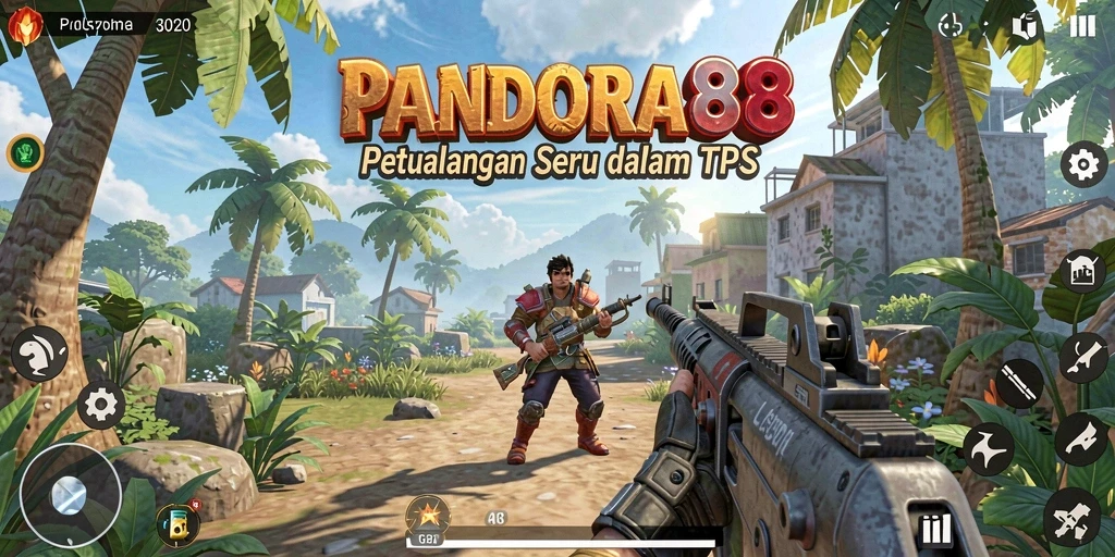 Tampilan gameplay seru dari PANDORA88 dalam TPS yang mendebarkan.