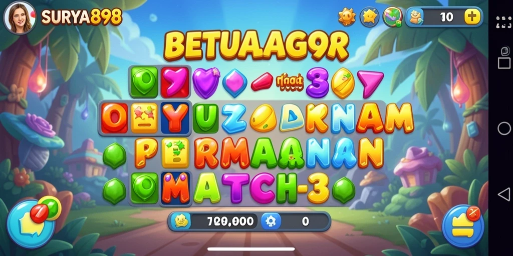 Tampilan gameplay SURYA898 yang menarik dan penuh warna.