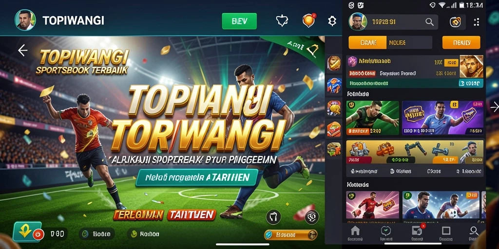 Tampilan menarik dari gameplay Sportsbook di TOPIWANGI.