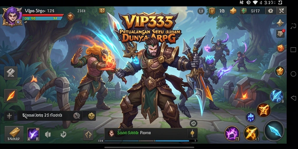 Gameplay seru ARPG dengan aksi mendebarkan dan karakter menarik.